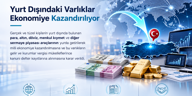 Bazı Varlıkların Ekonomiye Kazandırılması Hakkında Genel Tebliğ (Seri No: 1) Resmi Gazete’de Yayımlandı